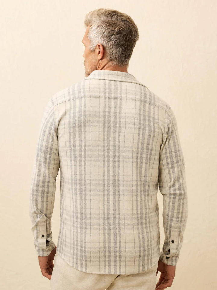 legend sweater shirt-cloud ridge plaid