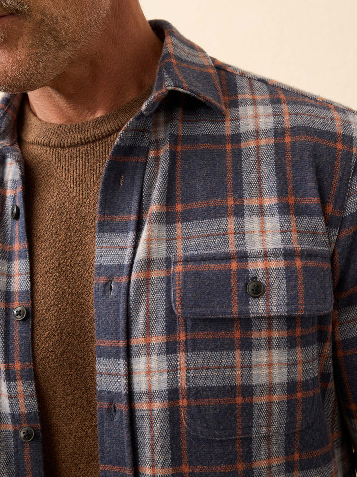 legend sweater shirt-foxhound lake plaid