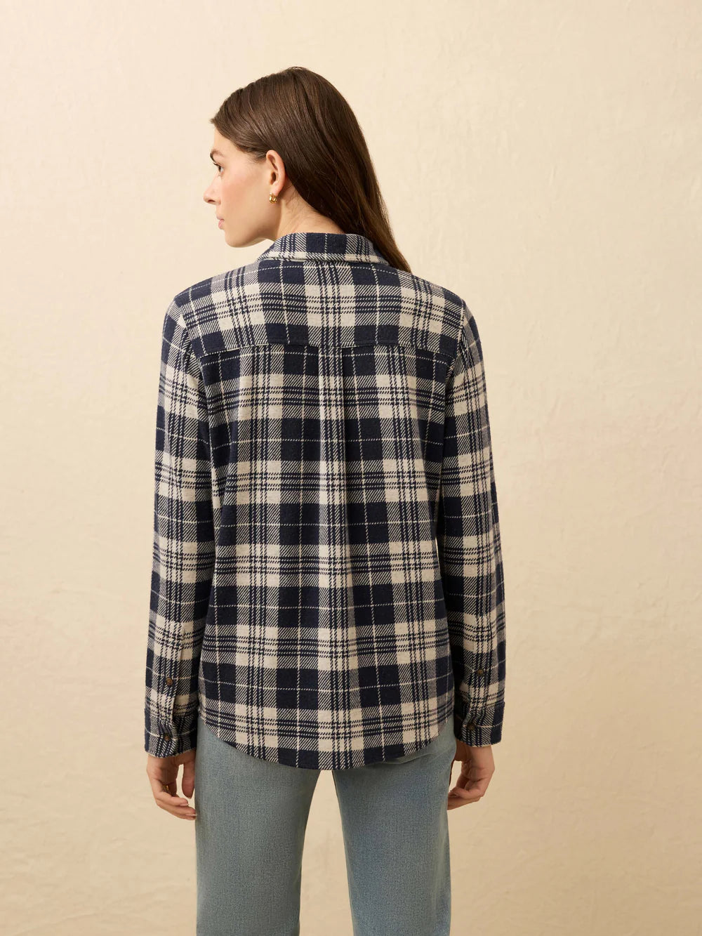 legend sweater shirt-sapphire lake plaid