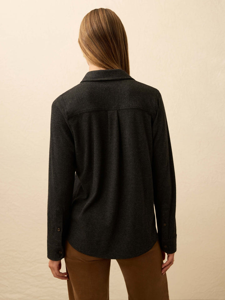 legend sweater shirt-heathered black