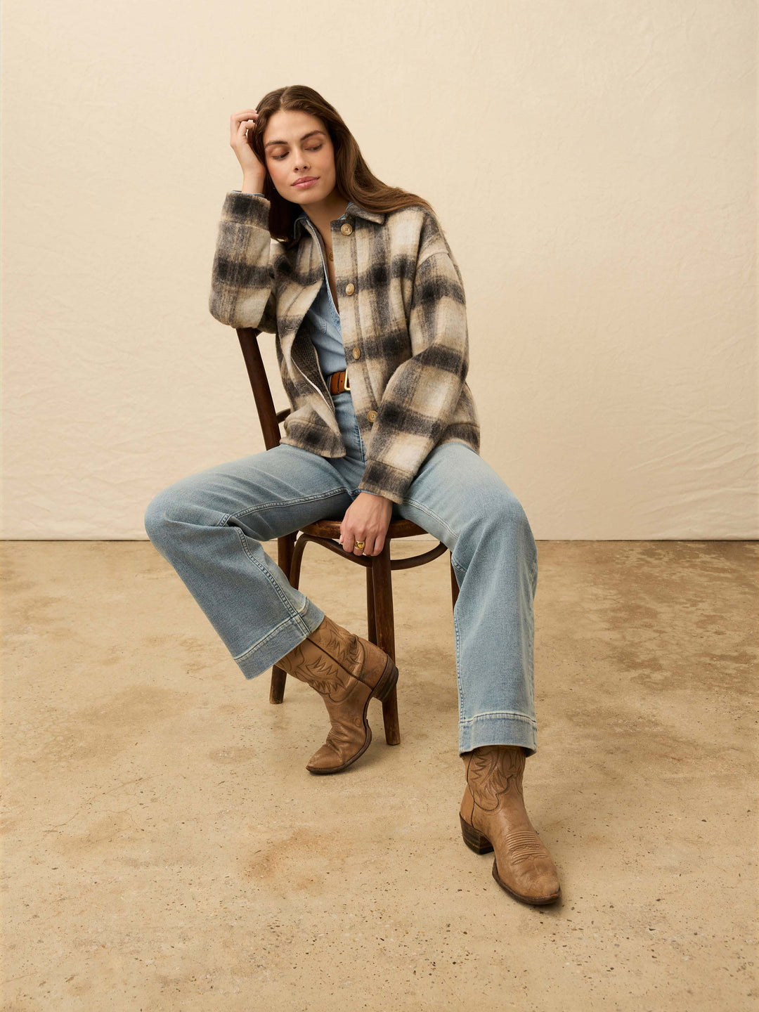 rocky ridge plaid jacket-twilight bend plaid