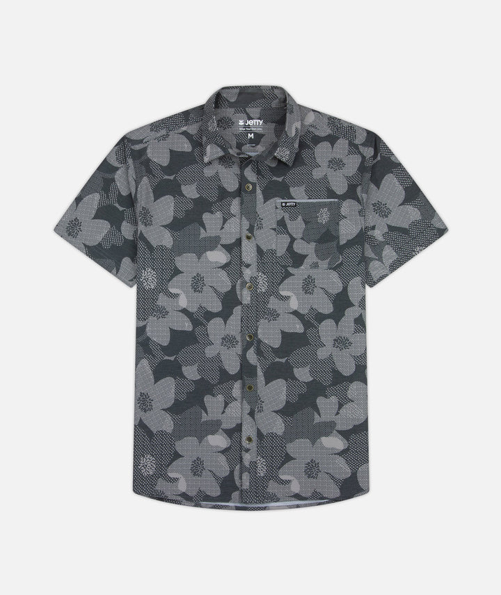 Garwood Woven SS-Charcoal