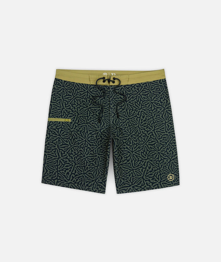 Holyoke Boardshort-Olive