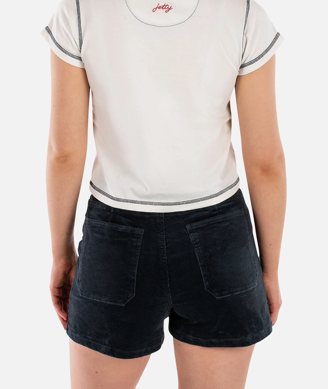 Wale Corduroy Short-Navy