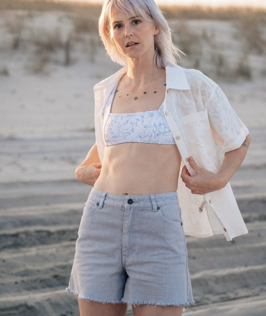 Elle Short-Blue