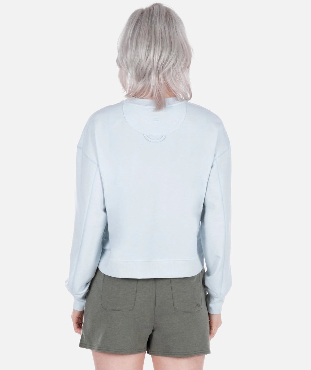 Lily Crewneck Sweatshirt-Blue