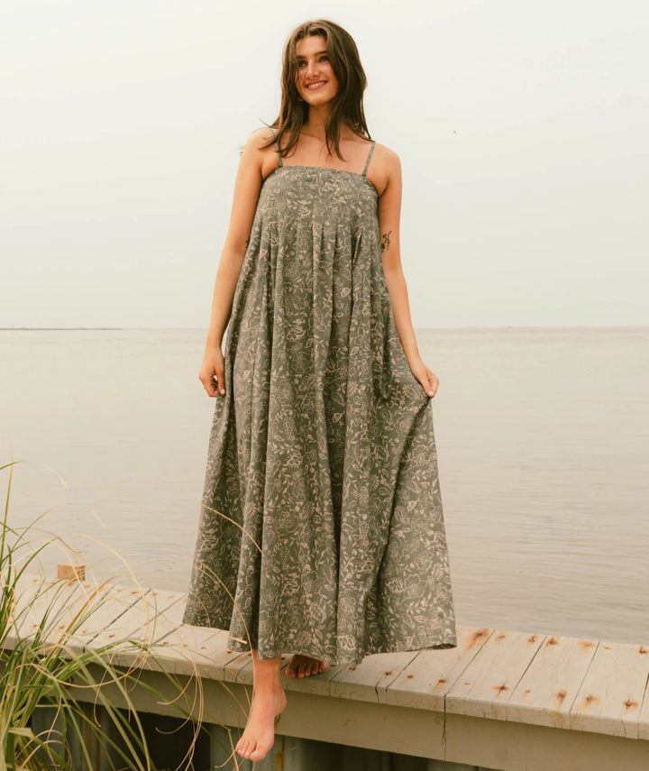 Brielle Dress-Green