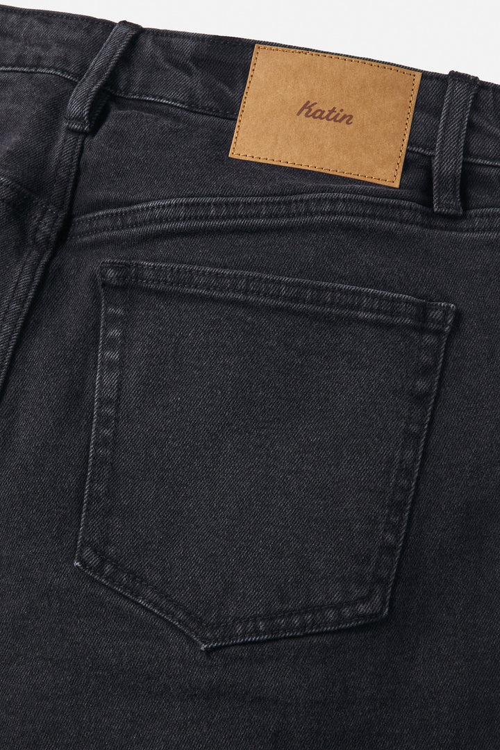 GEORGE 64 RELAXED-WASHED BLACK
