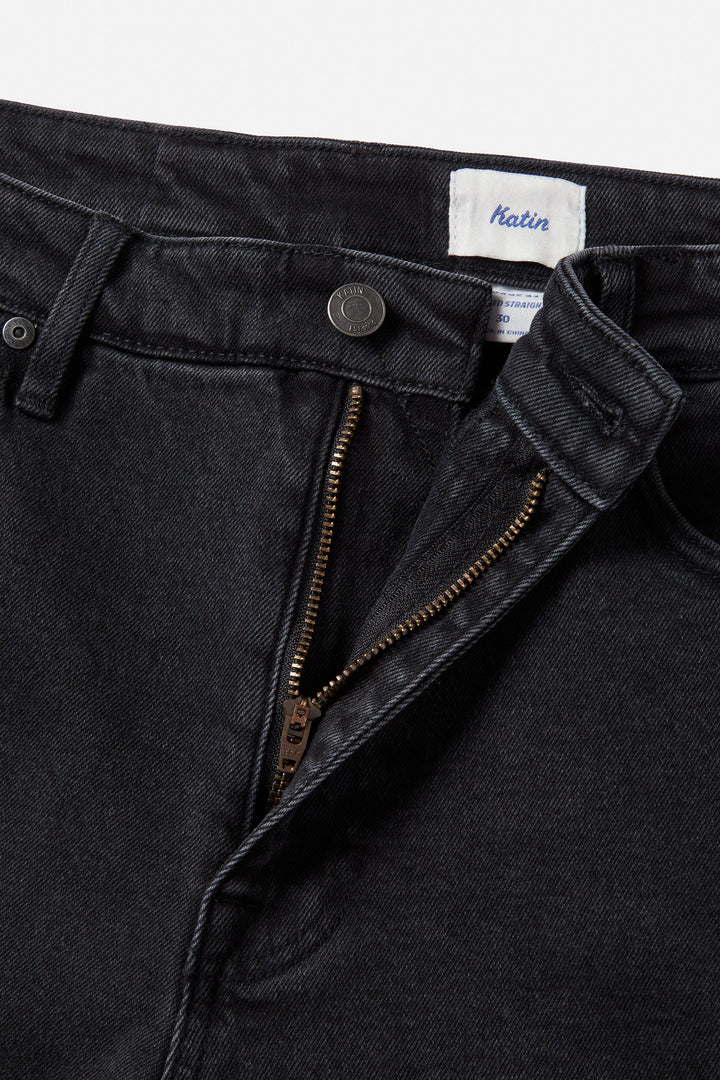 GEORGE 64 RELAXED-WASHED BLACK