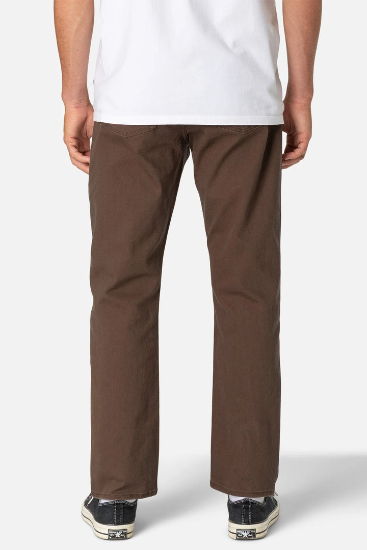 REN 57 CLASSIC STRAIGHT BULL DENIM-MOCHA