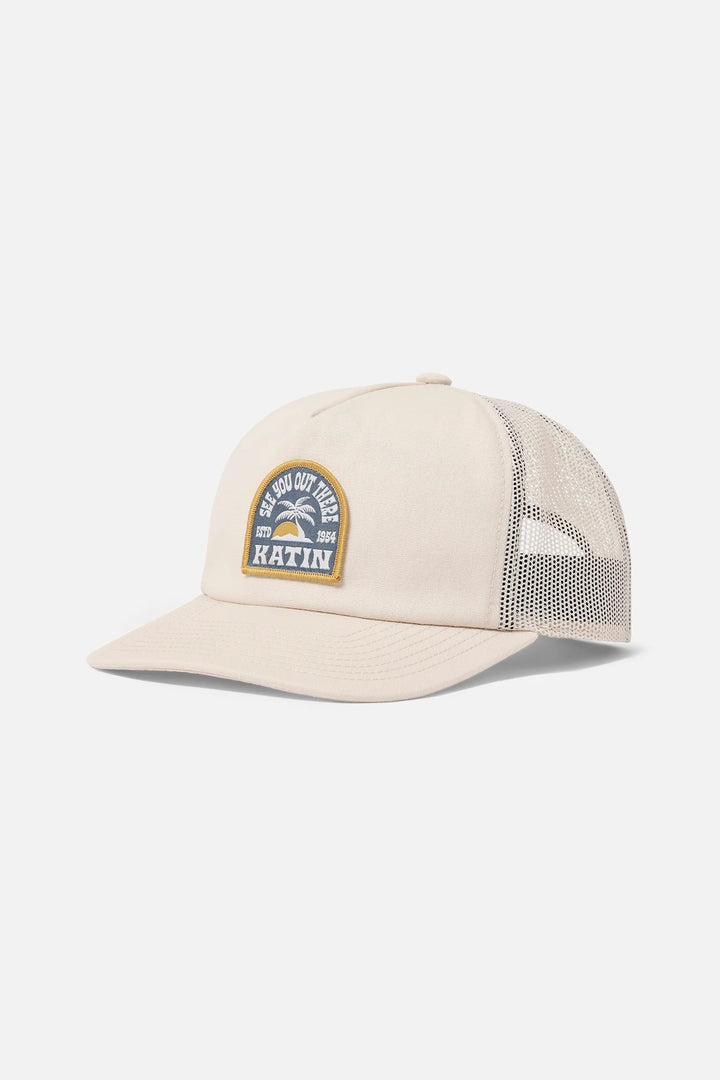 SOLO TRUCKER HAT-VINTAGE WHITE
