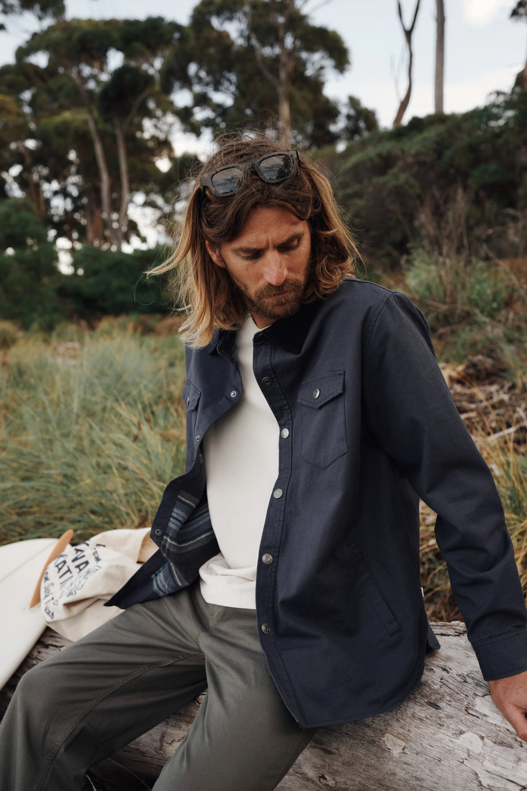 CAMPBELL JACKET-INDIGO