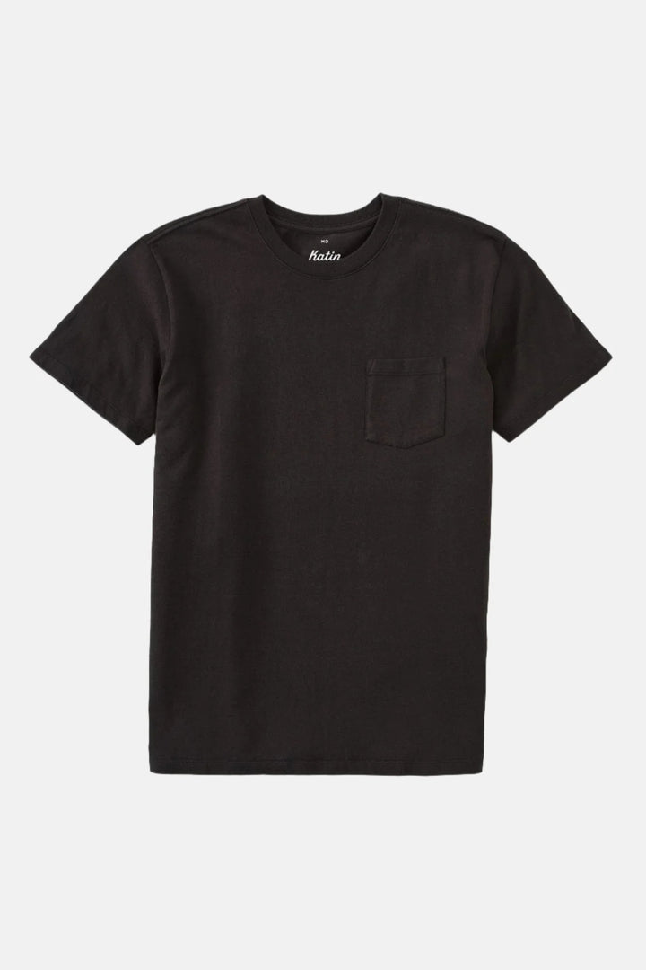 BASE TEE-BLACK WASH