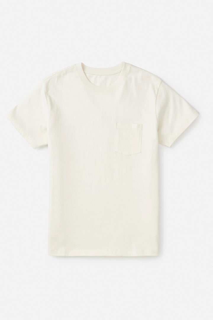 BASE TEE-VINTAGE WHITE