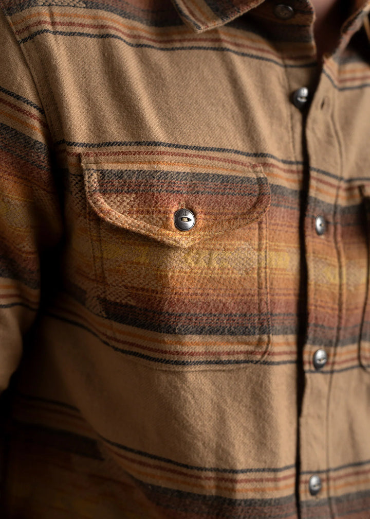 Klamath Flannel Shirt-Natural