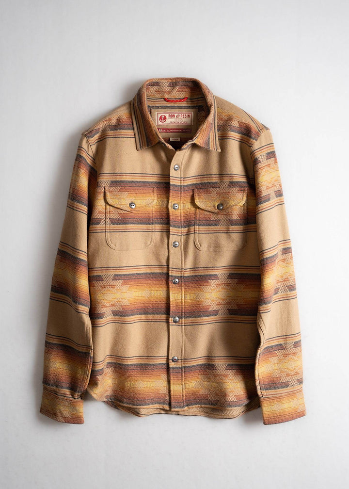 Klamath Flannel Shirt-Natural