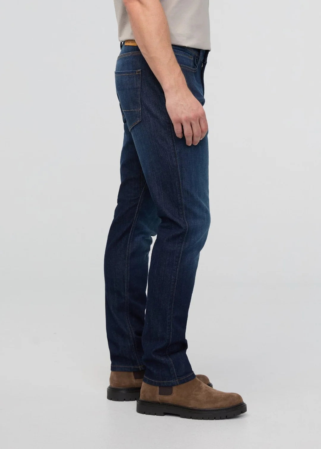 Performance Denim Relaxed Taper-Marina Blue