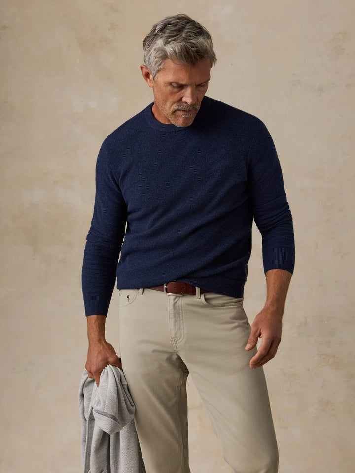 Jackson Crew Sweater-navy heather