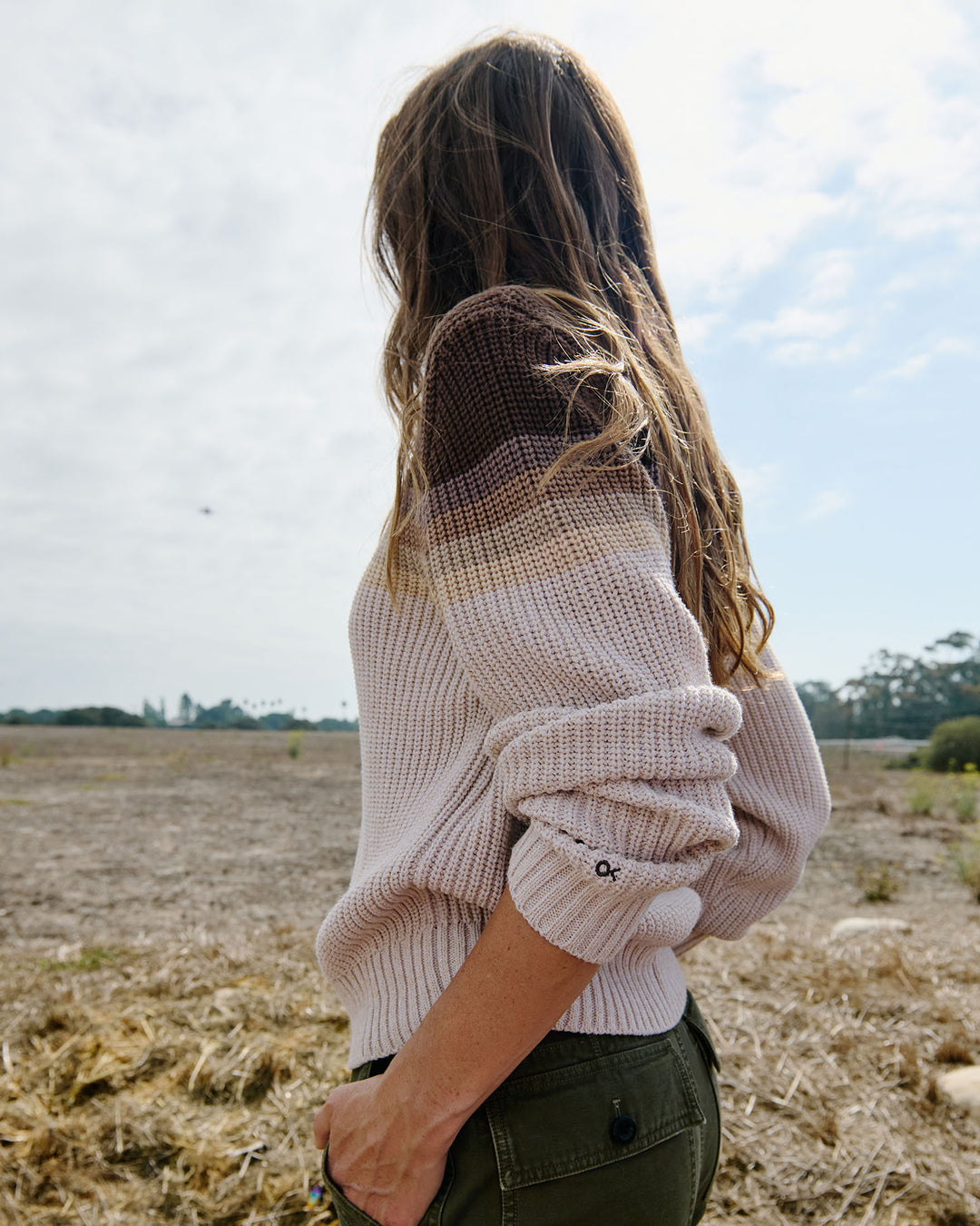EARTHBOW SWEATER-OK BRONZE RAINBOW