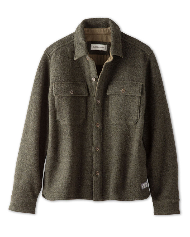 ODYSSEY CPO JACKET-HEATHER OLIVE