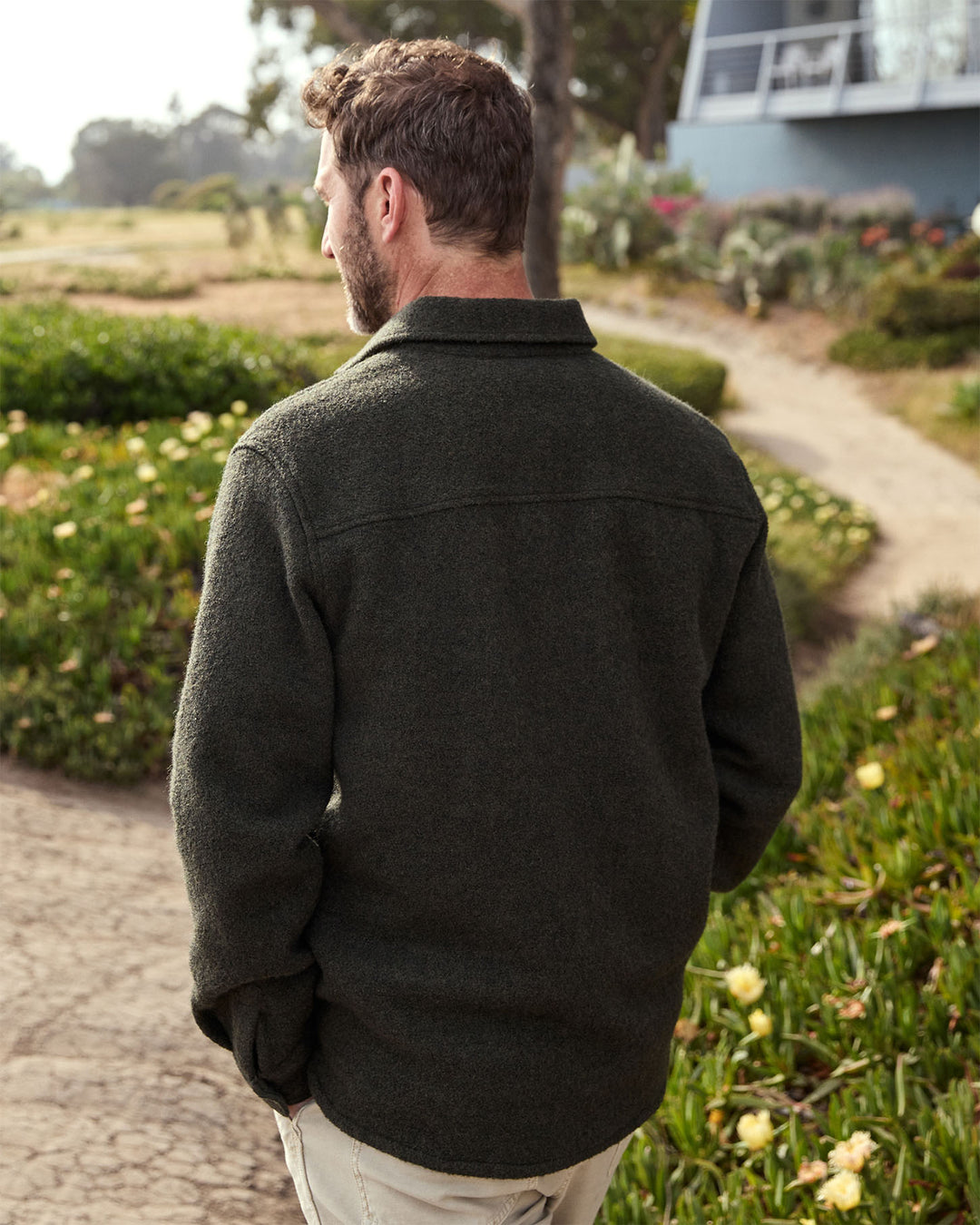 ODYSSEY CPO JACKET-HEATHER OLIVE