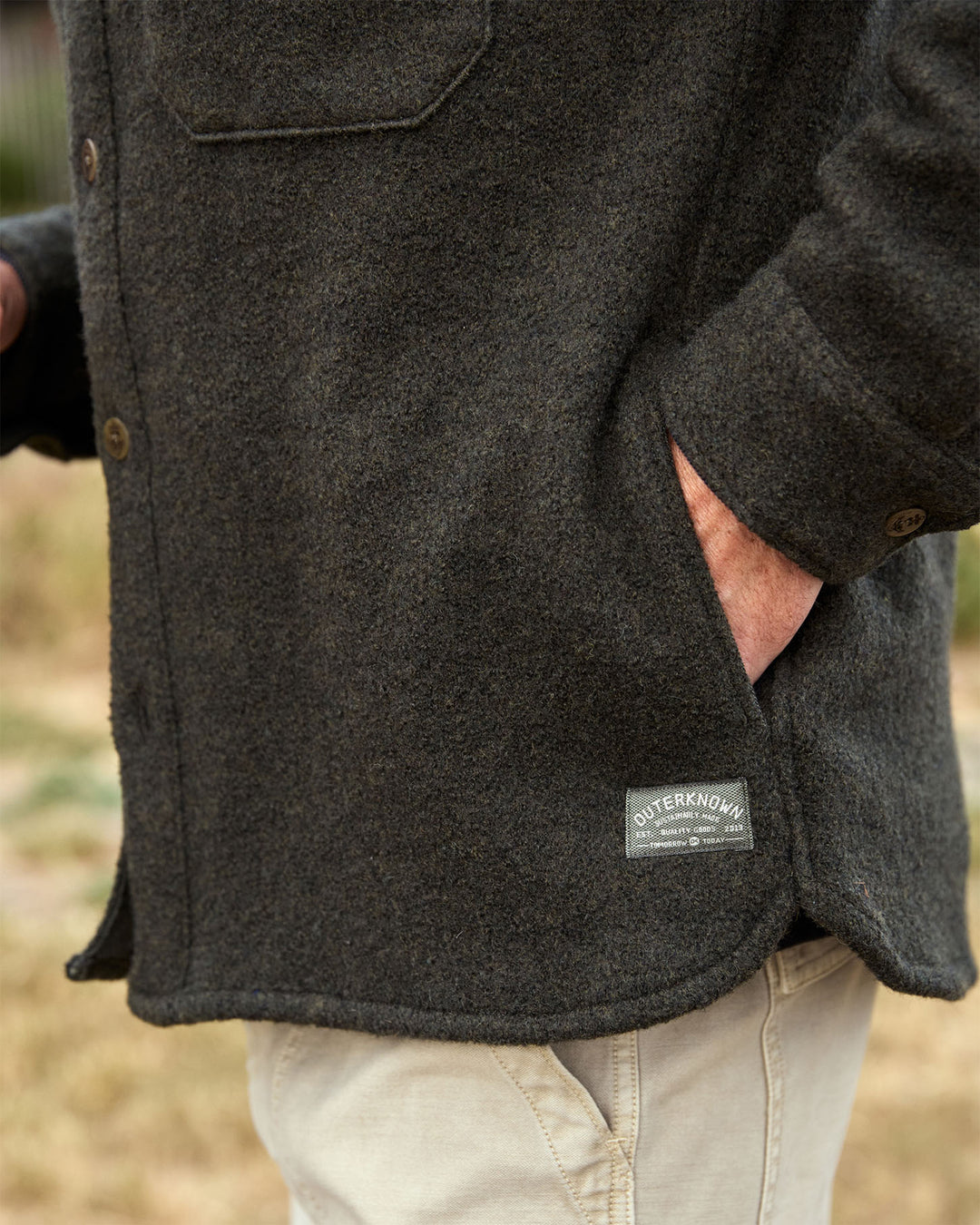 ODYSSEY CPO JACKET-HEATHER OLIVE