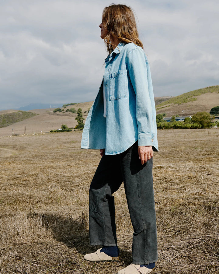 THE CANYON SHACKET-WORN INDIGO
