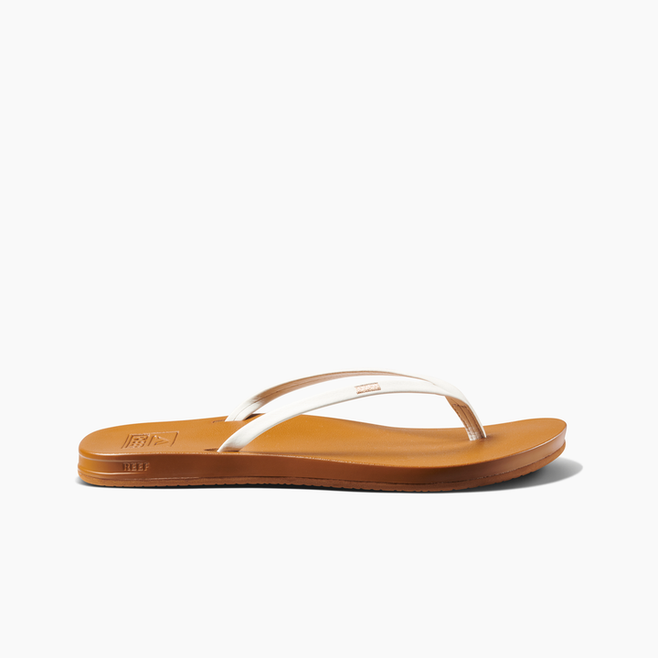 CUSHION SLIM-WHITE/TAN