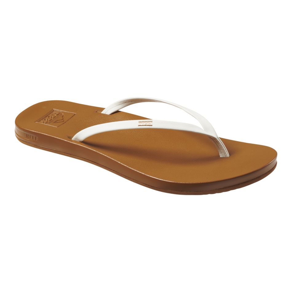 CUSHION SLIM-WHITE/TAN