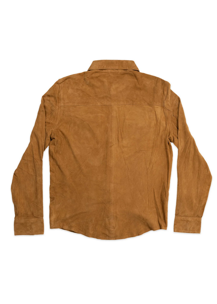 Roughneck Shirt Jacket-Cognac