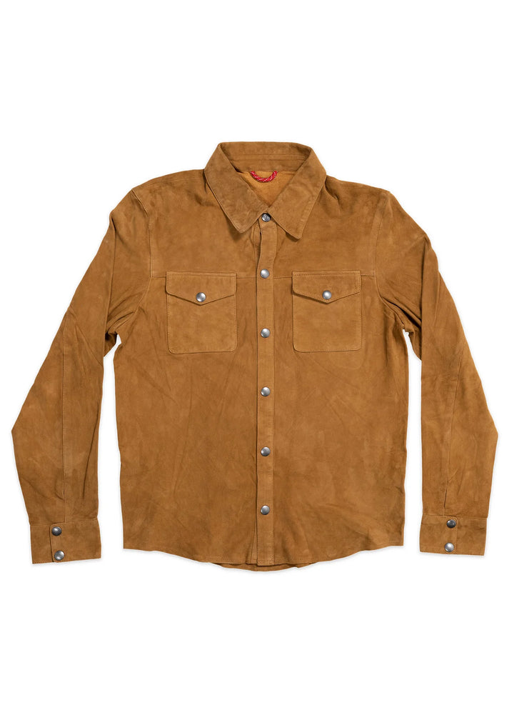 Roughneck Shirt Jacket-Cognac
