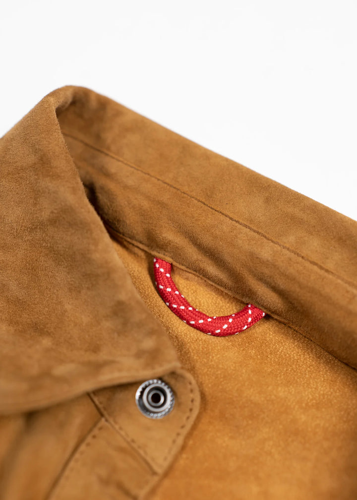 Roughneck Shirt Jacket-Cognac