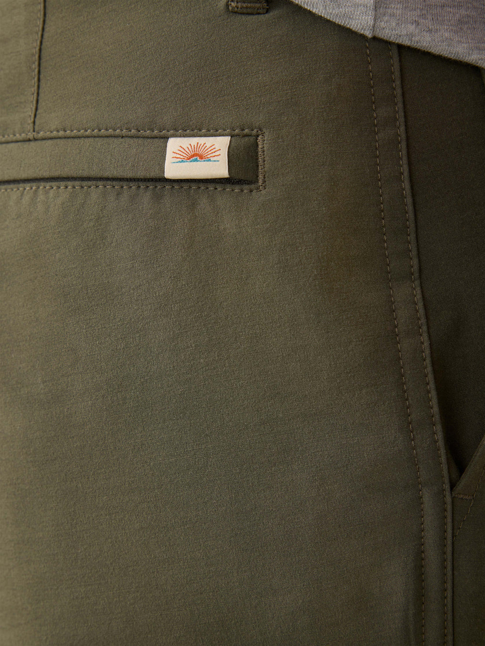 all day short (9")-surplus olive