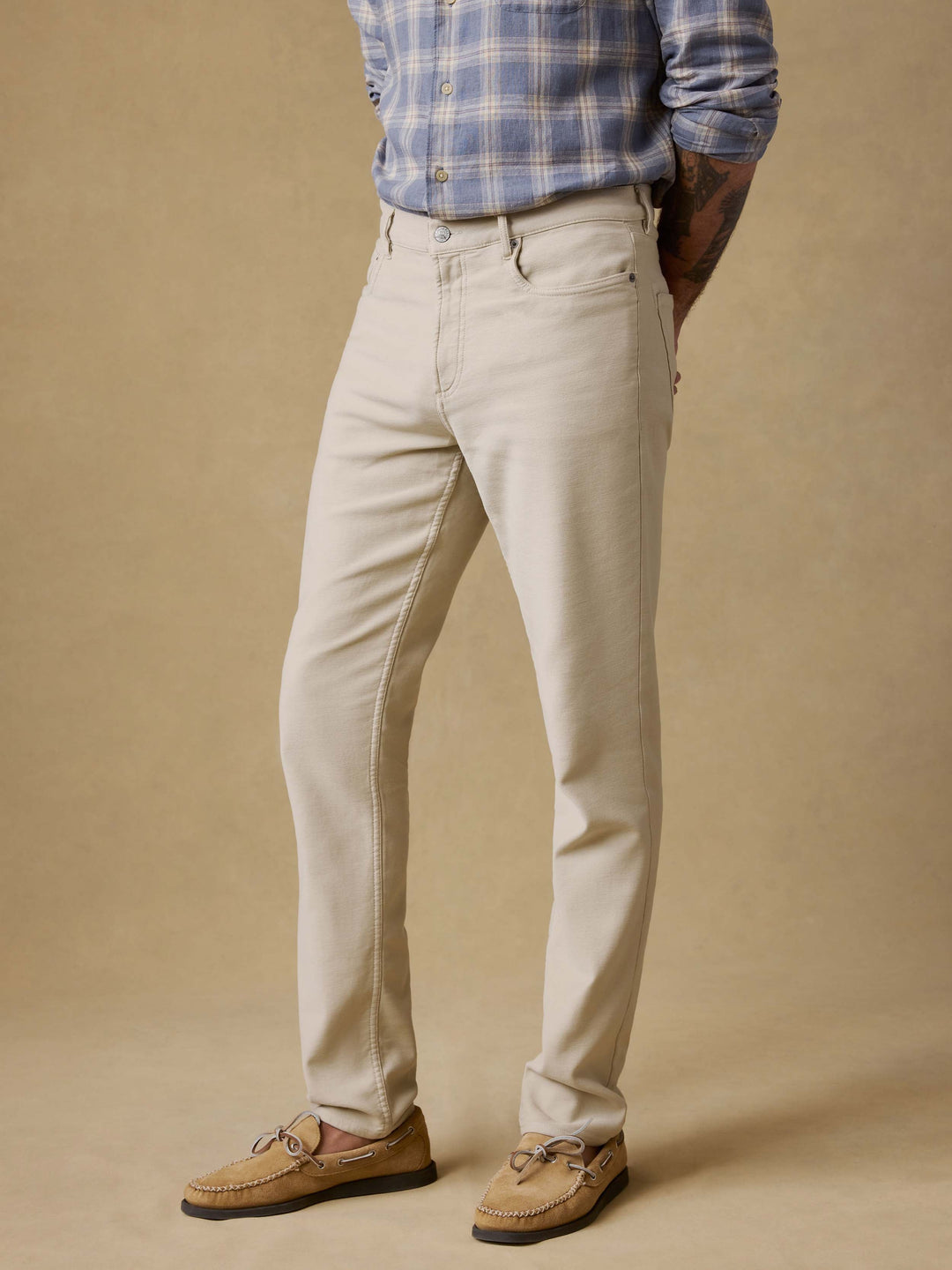 stretch Terry 5 pocket-stone