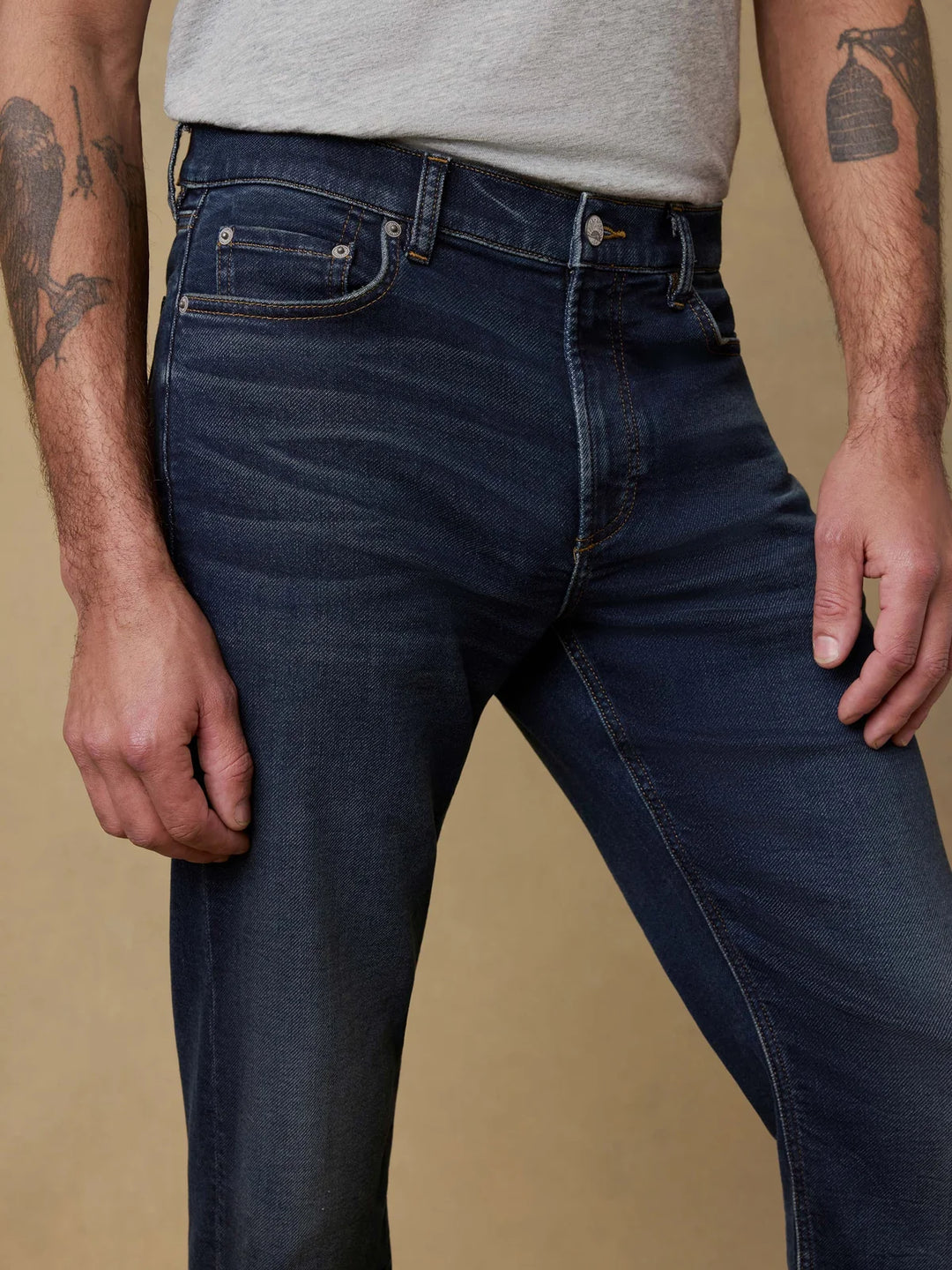 Stretch Terry Indigo 5pocket-belmar coast wash