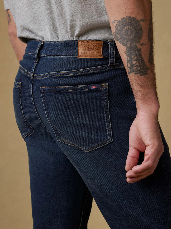 Stretch Terry Indigo 5pocket-belmar coast wash