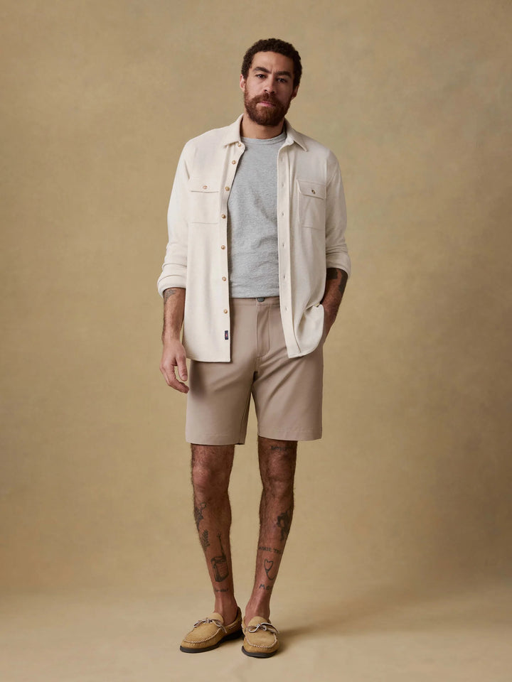 All Day Short (9")-khaki
