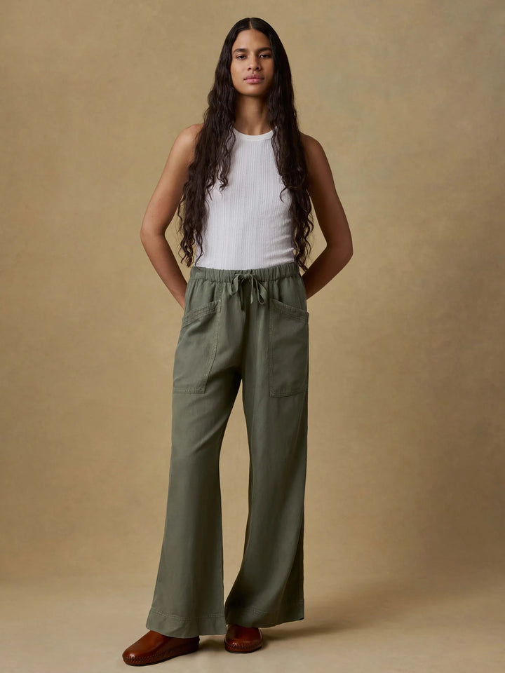 Topanga Drape Pant-thyme