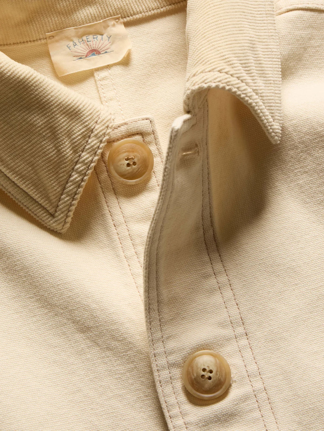 Sunwashed Canvas Chore Jacket-sea salt