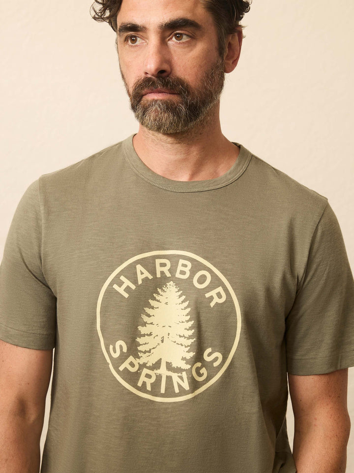 sunwashed graphic tee-light pine