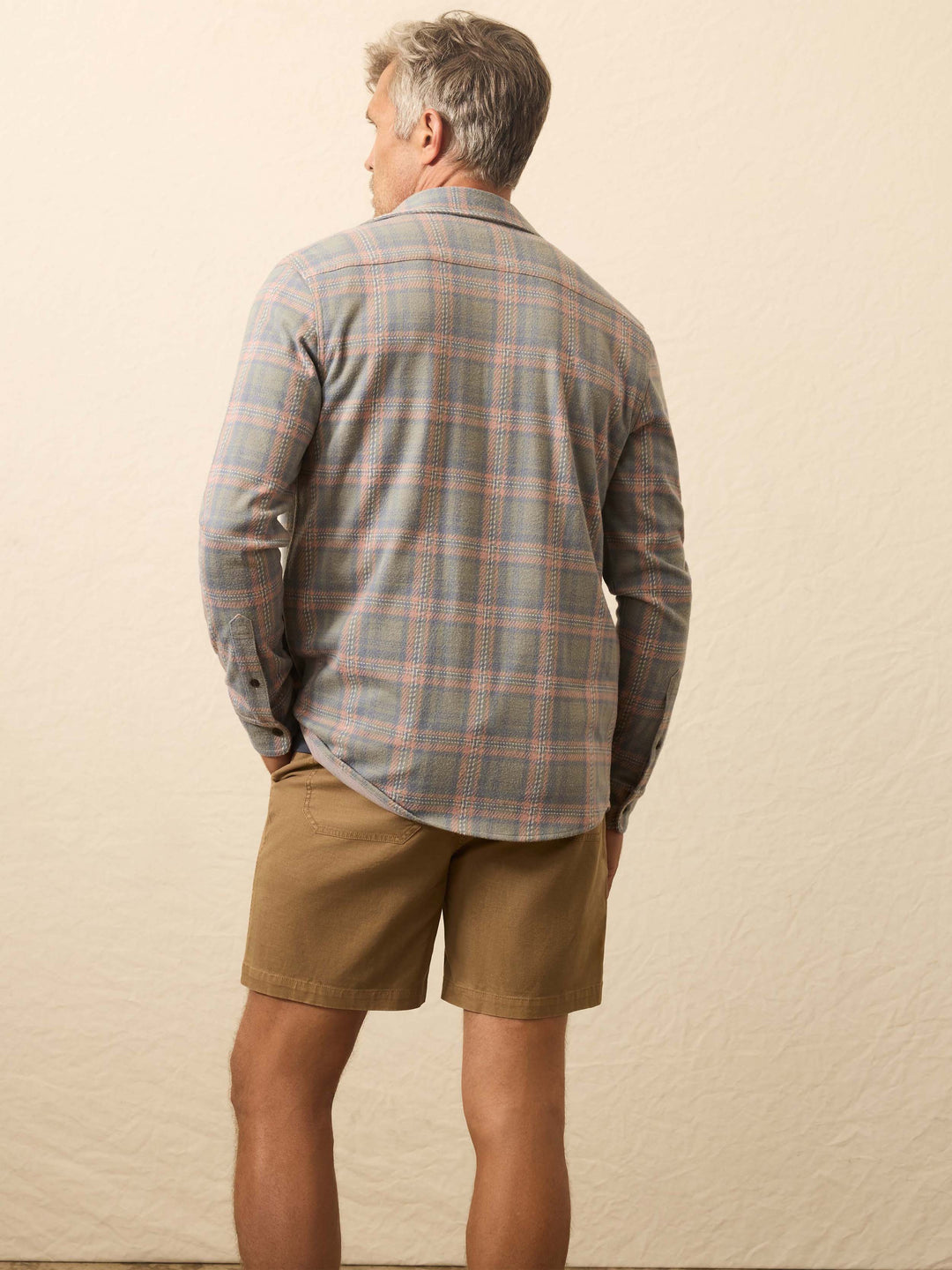 Legend Sweater Shirt-Forest Rose Plaid