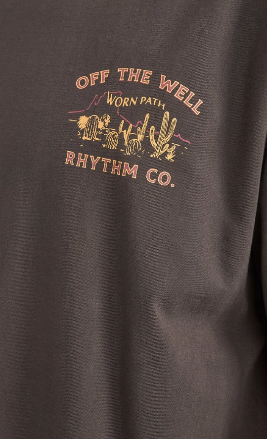 worn path ss t-shirt-vintage black