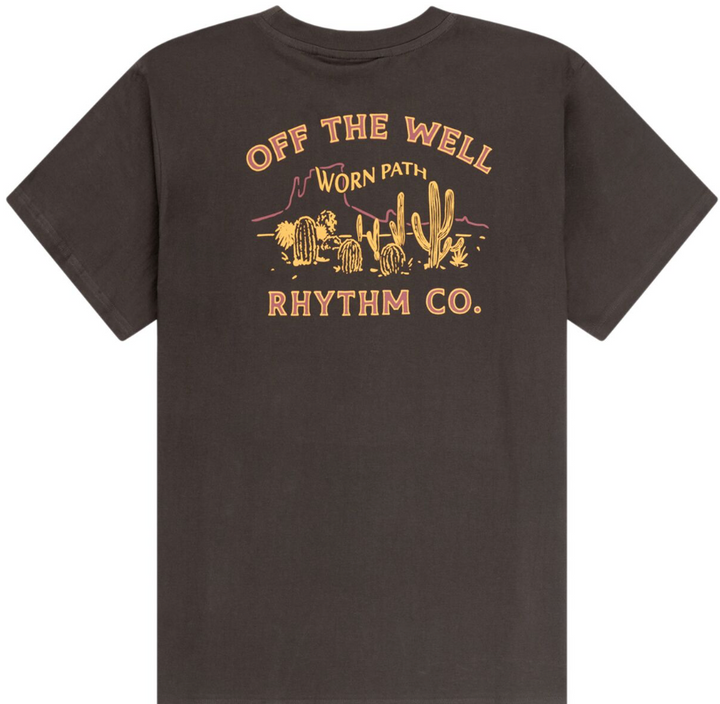 worn path ss t-shirt-vintage black
