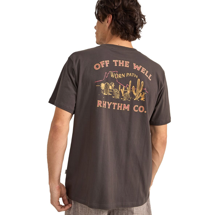 worn path ss t-shirt-vintage black
