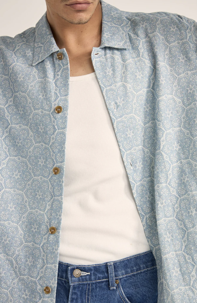 vera ss shirt-sky