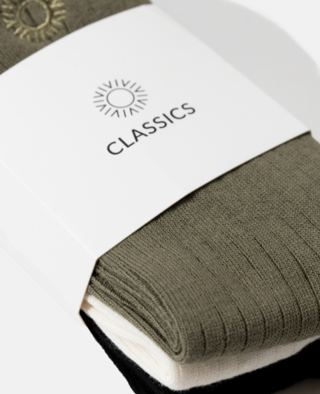 classic 3-pack socks-multi