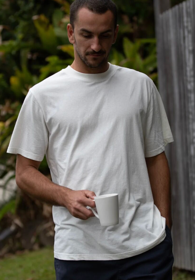 classic vintage tee-vintage white