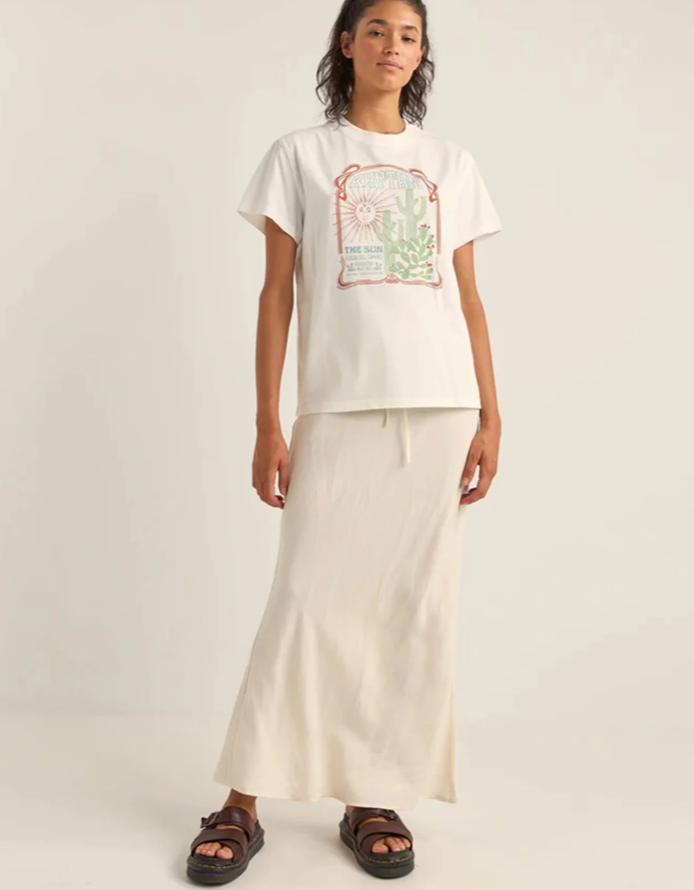 del camino band t-shirt-white