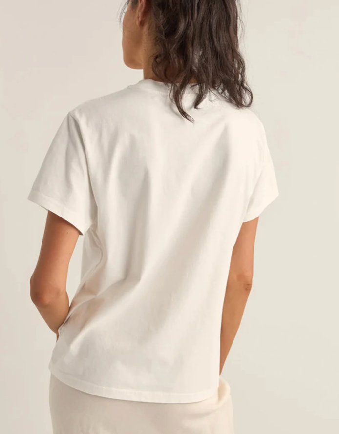 del camino band t-shirt-white