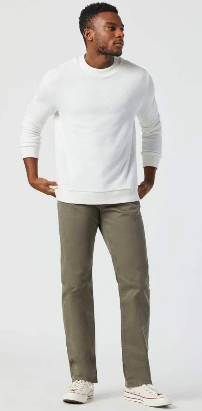ZACH Dusty Olive Twill
